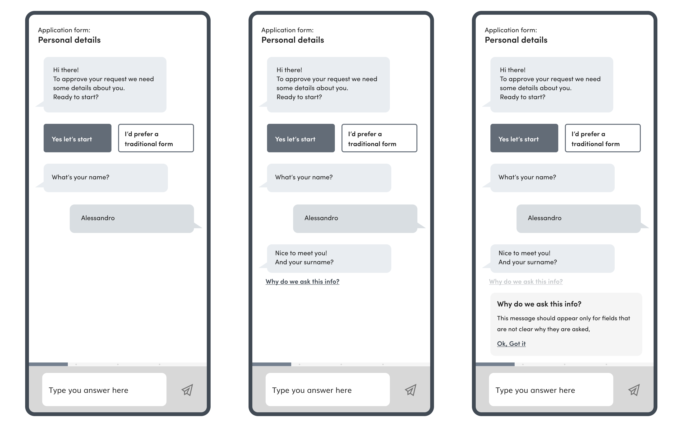 My notebook and the smartphone we use for interviewing people.